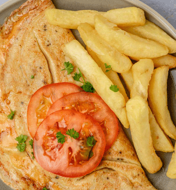 Chips Omelette