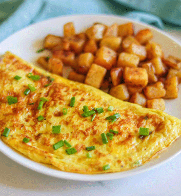 Ham and Cheese Omelette 
